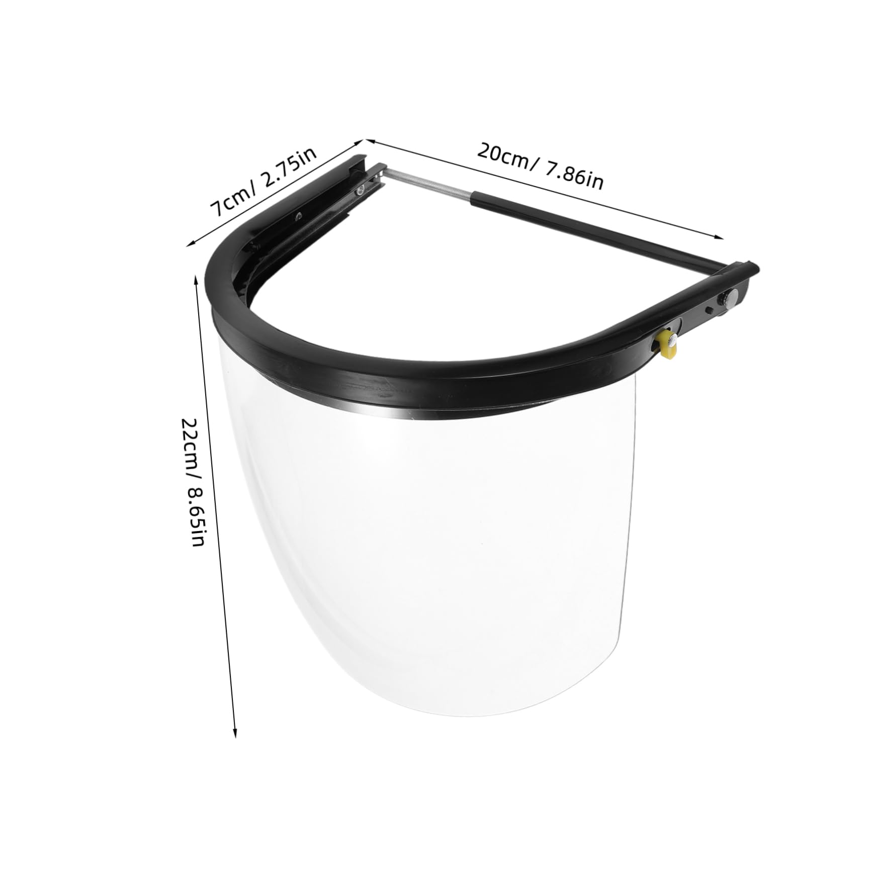 KICHOUSE Welding Faceplate Heat-resistant Eye Shield Mask Industrial Safety Shield for Faces