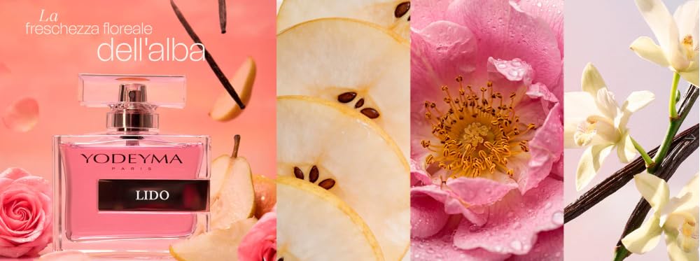 Profumo LIDO | fragranza femminile fresca fruttata e floreale