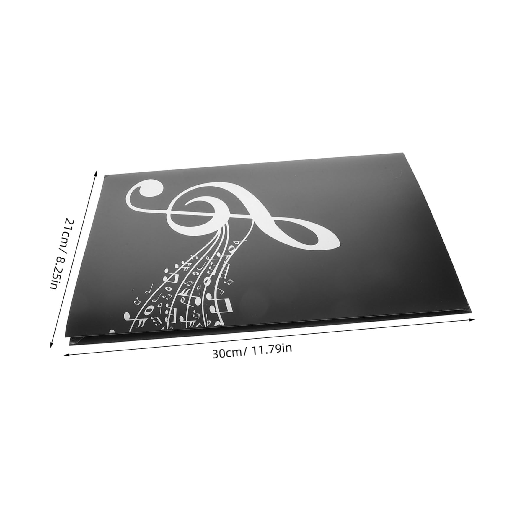 GALPADA Piano Sheet Folder 4 Pages Music Binder Organizer for Piano Sheets Abs Modification