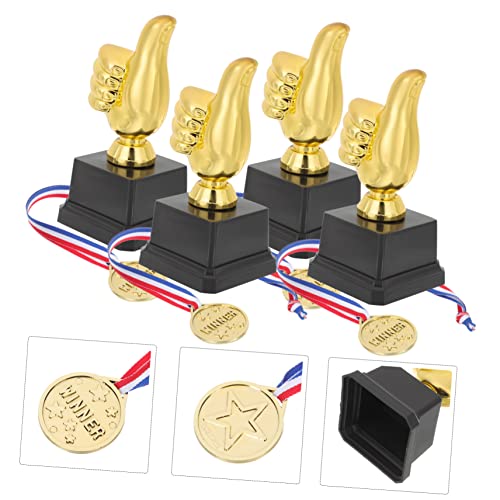 Toddmomy 1 Conjunto Medalha Troféu Troféus De Torneios Esportivos Medalhas De Esportes De Competiçõe