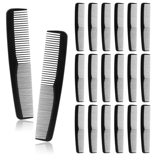 Pack de 50 peines desechables negros de 6.9 pulgadas miniatura 1