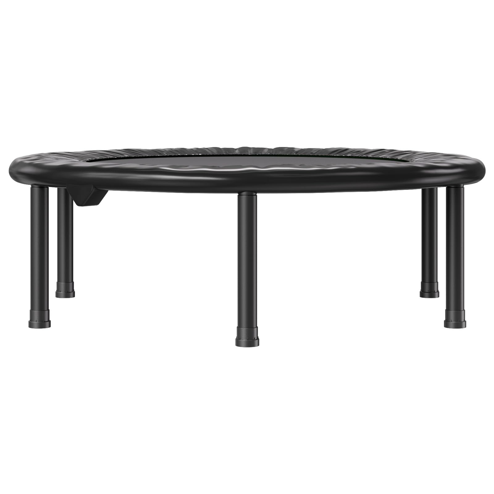 VEVOR Mini Trampoline Pliable, 934 mm, Fitness rebounder, Charge maximale 100 kg, Petit Trampoline d'entraînement d'intérieur Stable et Silencieux, pour Exercice, entraînement, Fitness pour Adultes