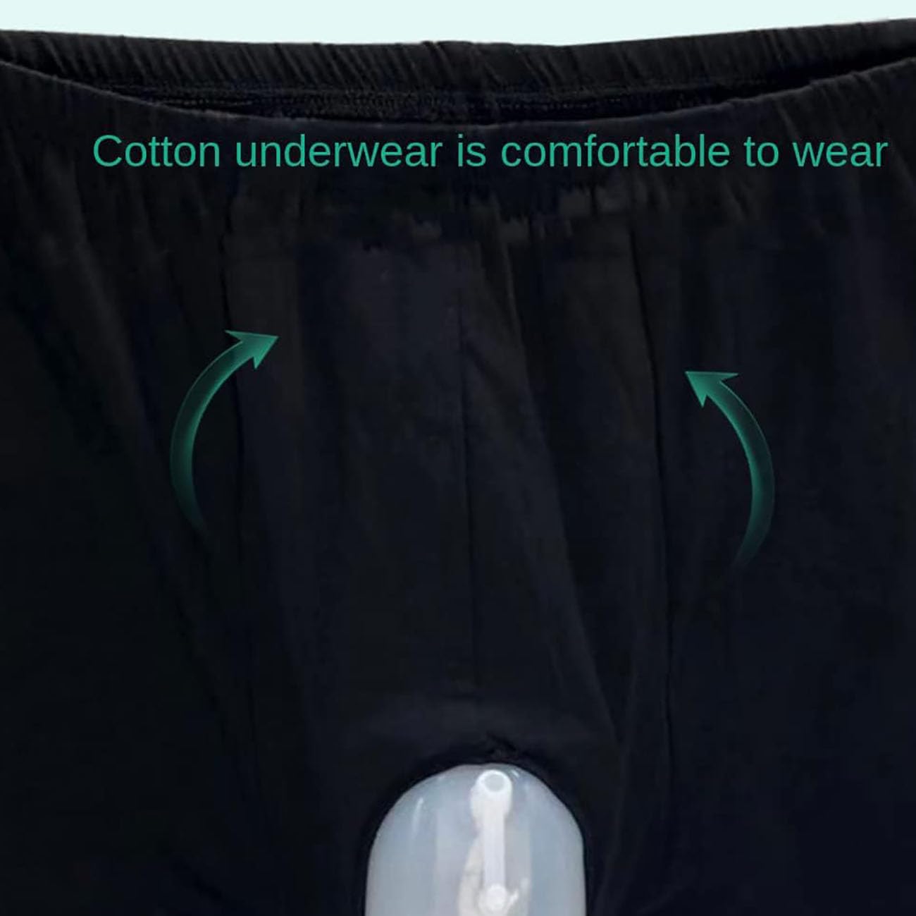 Bolsas para orinar de viaje para hombres, sistema de bolsa de drenaje urinario de 500 ml, colector de orina para hombres, dispositivos transpirables para la incontinencia masculina, bolsa urinaria p