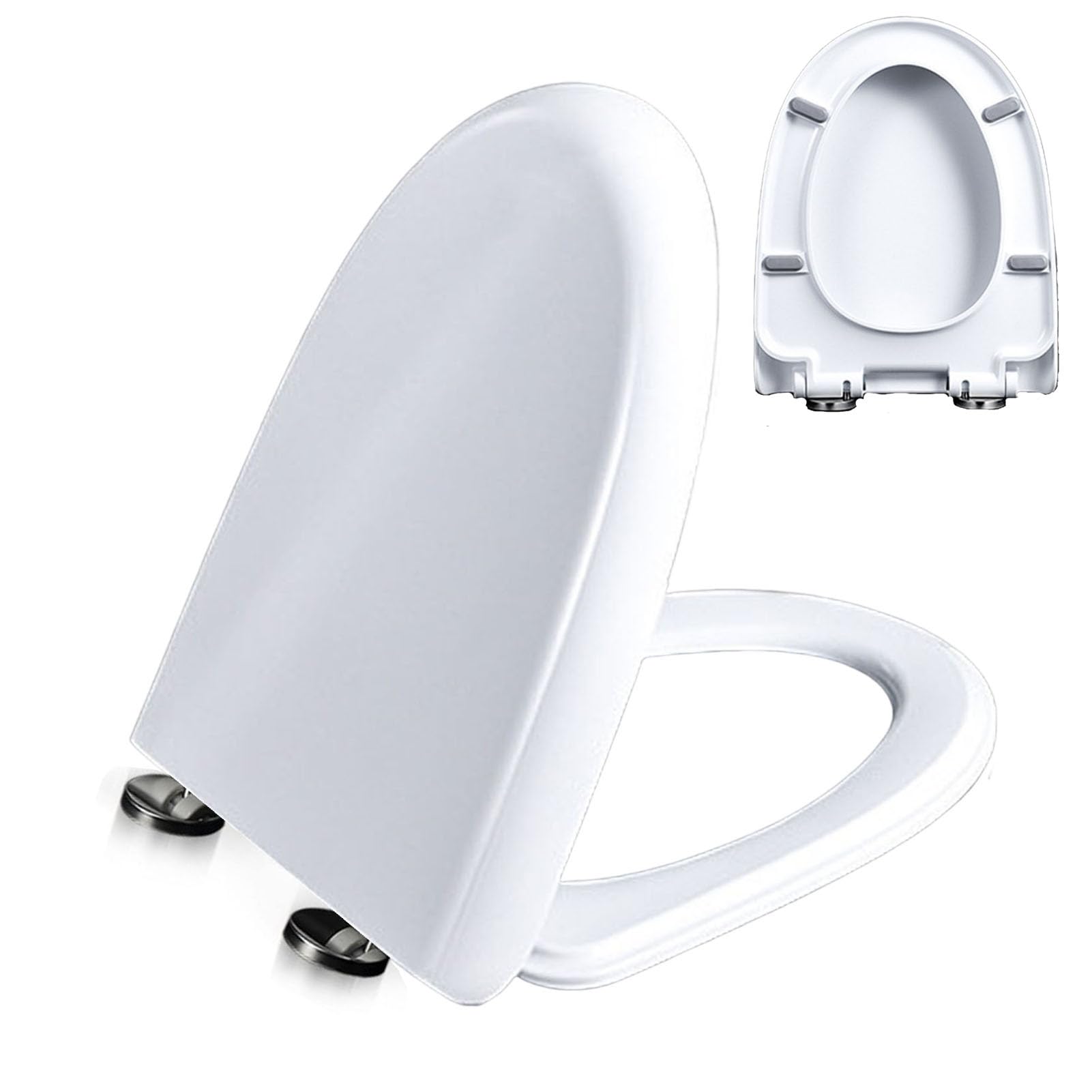 Abattant WC fini les bruits avec la lunette de toilette réglable