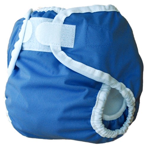 Thirsties Diaper Cover, Sky Blue, X-Small (6-12 lbs)