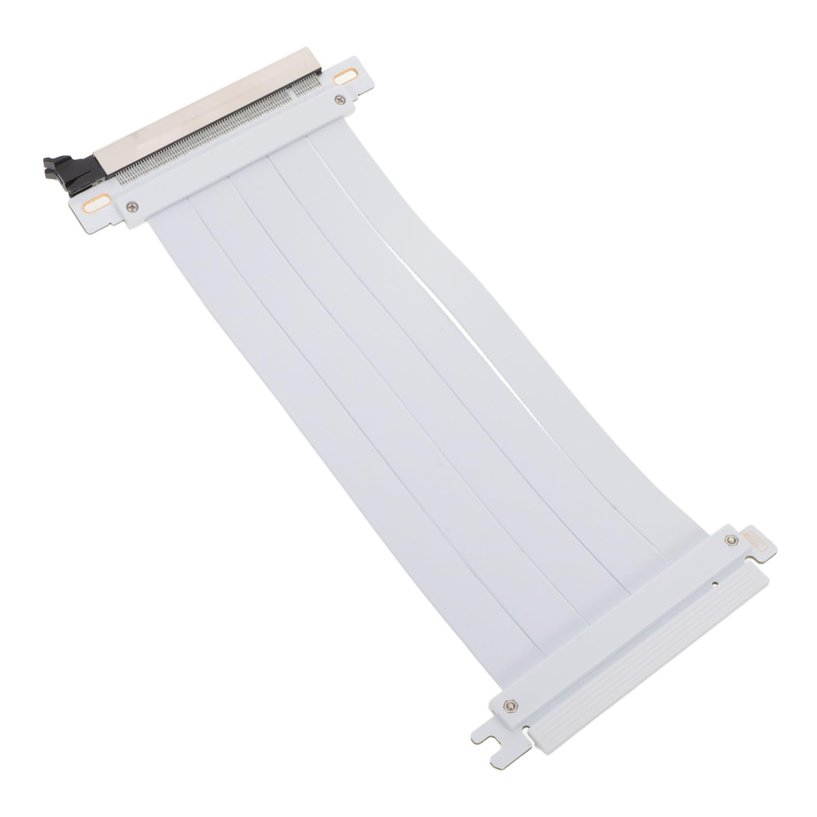 SHINEOFI 180degré Câble Riser Pcie Rallonge Gpu Adaptateur Angle Droit Extension Pci-e pour Montage Vertical et Minage Câble Extension Flexible pour Carte Graphique