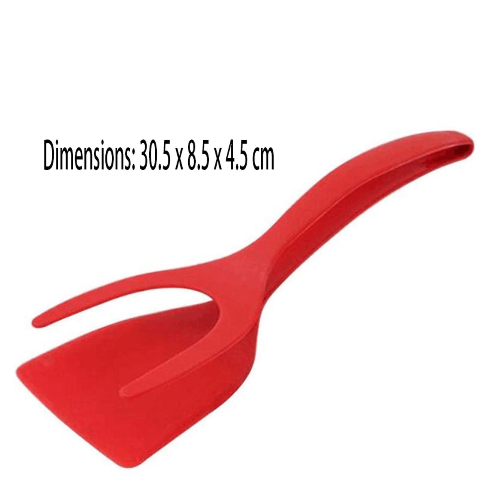 Pinzas multifuncionales para Bolsas de Barbacoa, Pinzas para Alimentos, espátula para Huevos fritos, Pala para panqueques, Pinzas para Pizza, Barbacoa, Tortillas, Utensilios de Cocina