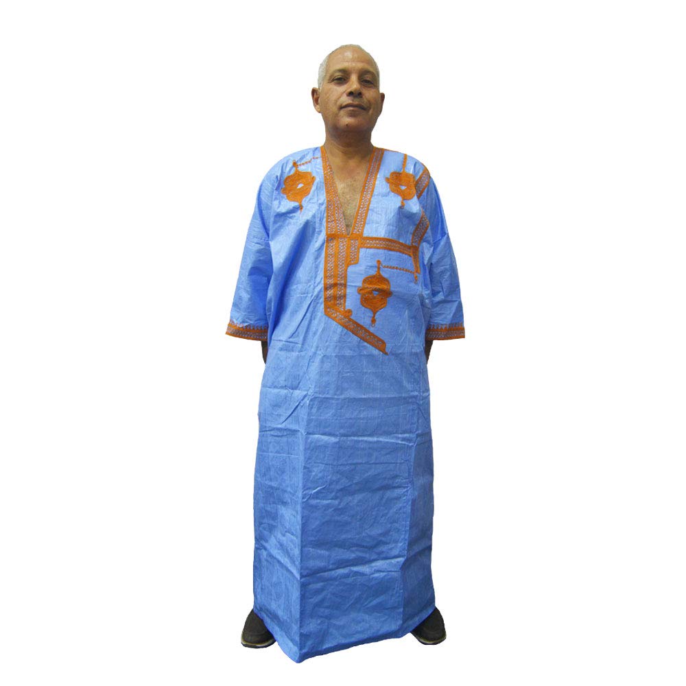 Chilaba djellaba modelo Sahara ropa holgada masculina contra el sudor 2