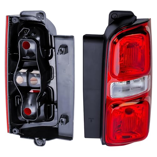 KINGVANS Feu arrière droit côté passager pour Citroën Jumpy Peugeot Expert Opel Vivaro Toyota ProAce 2016-2024 et Fiat Scudo 2022-2024