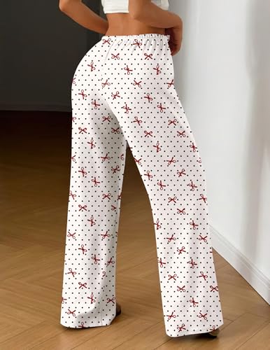 Image of Ekouaer Women Pajama Pants Comfy Pj Bottom with Pockets Stretch Plaid Sleepwear