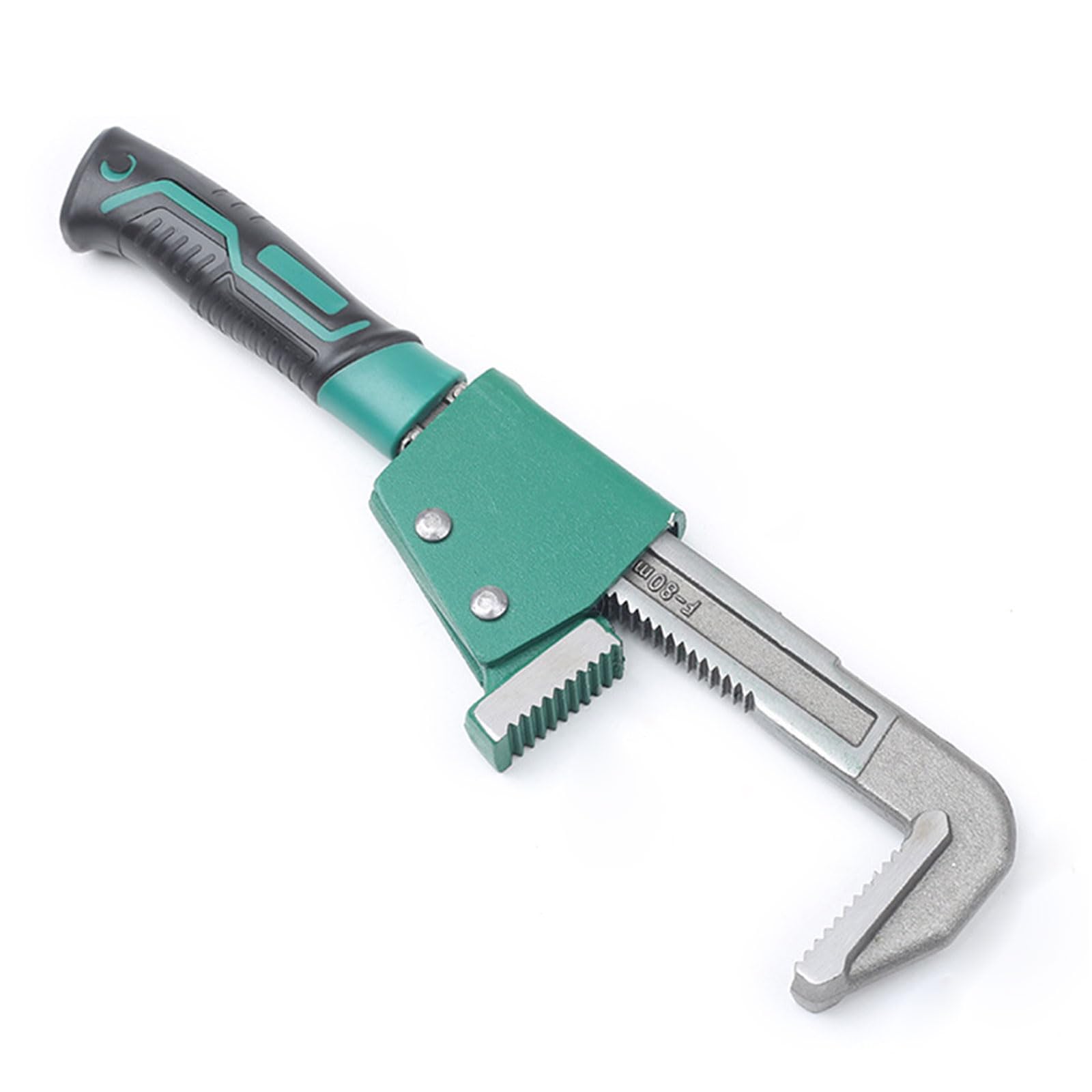 Duty Straight Pipe Wrench Adjustable Plumbing Wrench with Ergonomic Handle Plumbers Tool for Pipe, Vehicle Repairs Adjustable for Plumbing