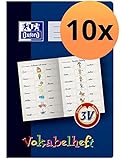 Oxford 100057954 - Cuaderno para vocabulario (10 unidades, color azul