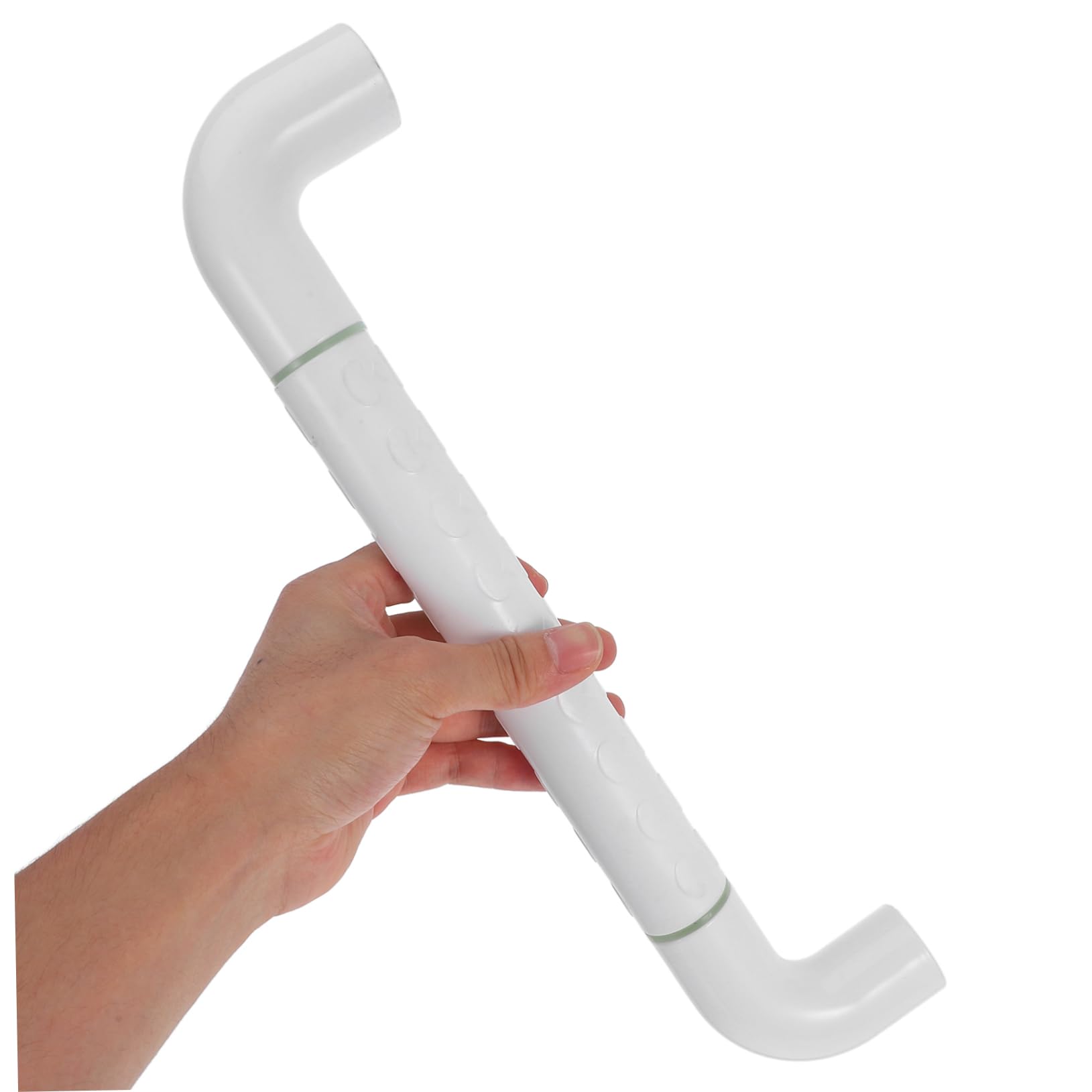 Veemoon Sicherheitsgriff Edelstahl 40cm mit Nylonüberzug Rutschfest Badewannen und Duschhaltegriff für Senioren Multifunktionaler Haltegriff zur Sturzprävention im Bad