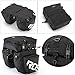 Bike Pannier Bag with Rain Cover, Bicycle Rear Seat Trunk Bag Waterproof, 3 in 1 Rear Rack Bicycle Saddle Bag for Cycling