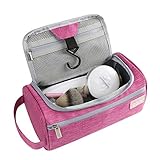 PRAKTISCHE TASCHE MIT VIELEN FUNKTIONEN: Entwickelt sowohl für Damen als auch für Herren, ist die Tasche ein äußerst vielseitiger Reisebegleiter, die als traditionelle Kulturtasche, Make-up- oder Rasiertasche verwendet werden kann, ein sicherer Ort, um Ihre Gesundheitsprodukte während der Reise aufzubewahren, oder sie kann als Handgepäck für Flugreisen verwendet werden, um während des Flugs benötigte Dinge zu verstauen.