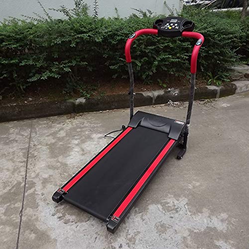 Image of Treadmill Home Treadmill, Bedroom Small Living Room with A Treadmill Exercise to Lose Weight, Power Folding Fitness Equipment