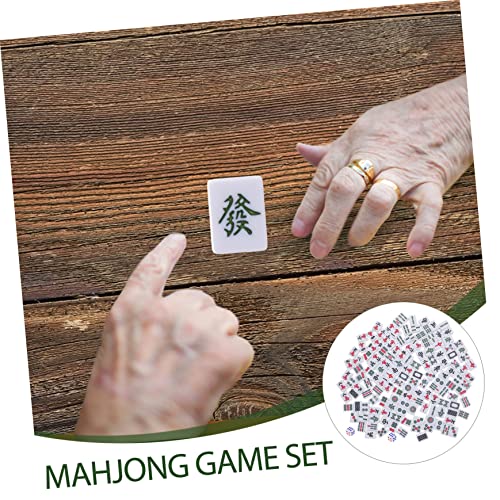 Mini Juego de Mahjong Portátil para Viaje miniatura 5