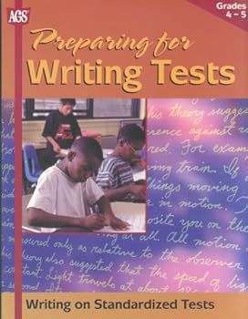 Paperback Preparing for Writing Tests: Student Activity Book Grades 4-5 (Writing on Standardized Tests) Book