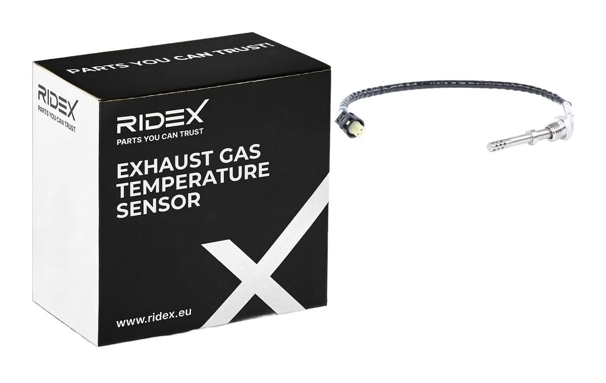 RIDEX 3938E0052 Sensor temp. gas escape Compatible con MERCEDES-BENZ Clase C T-modell S204
