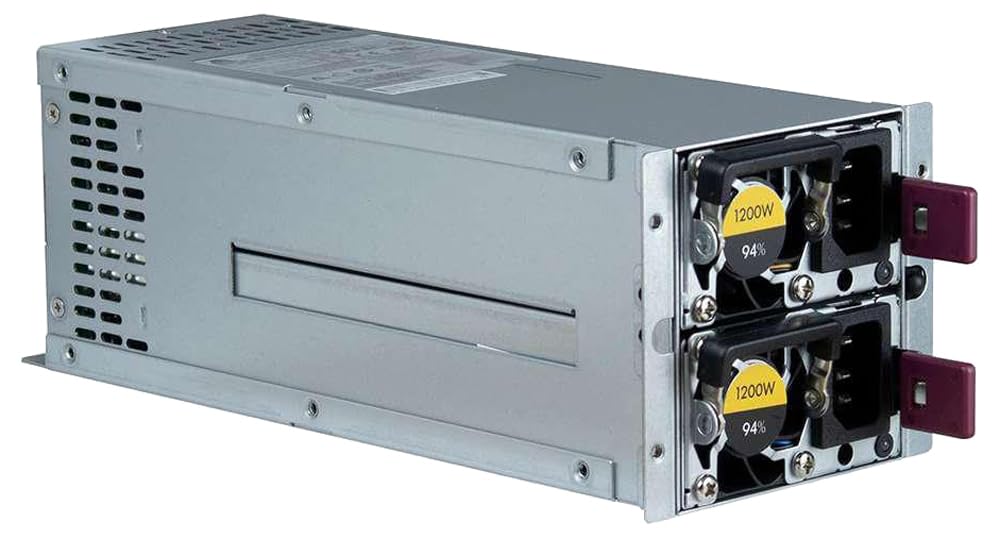 Fuente de alimentación de Servidor 2U redundante, 1200 vatios, con certificación 80PLUS Platinum. Marca