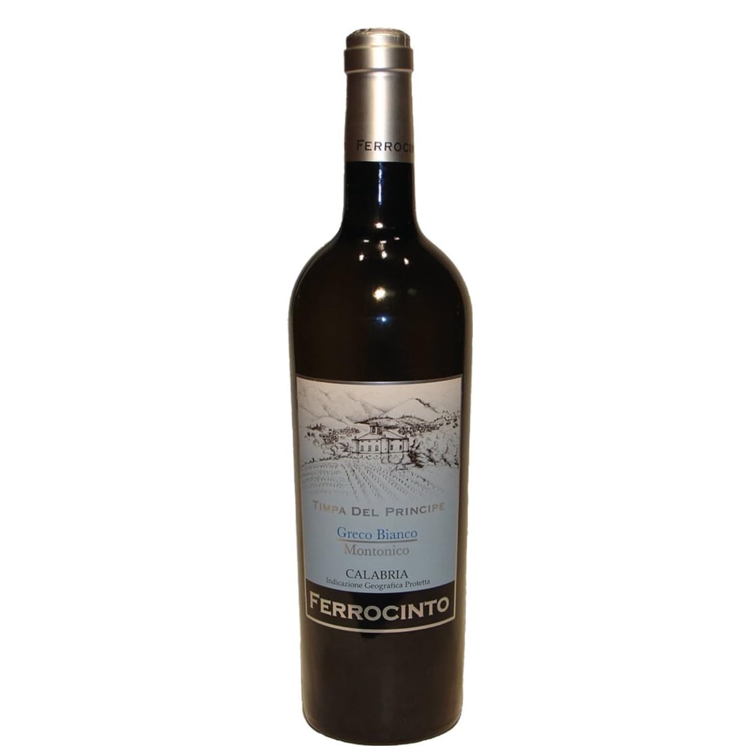 Ferrocinto Timpa Del Principe Calabria Greco Bianco Mantonico Weißwein weiß trocken Kampanien Italien inkl. FeinWert E-Book (6 x 0,75l)