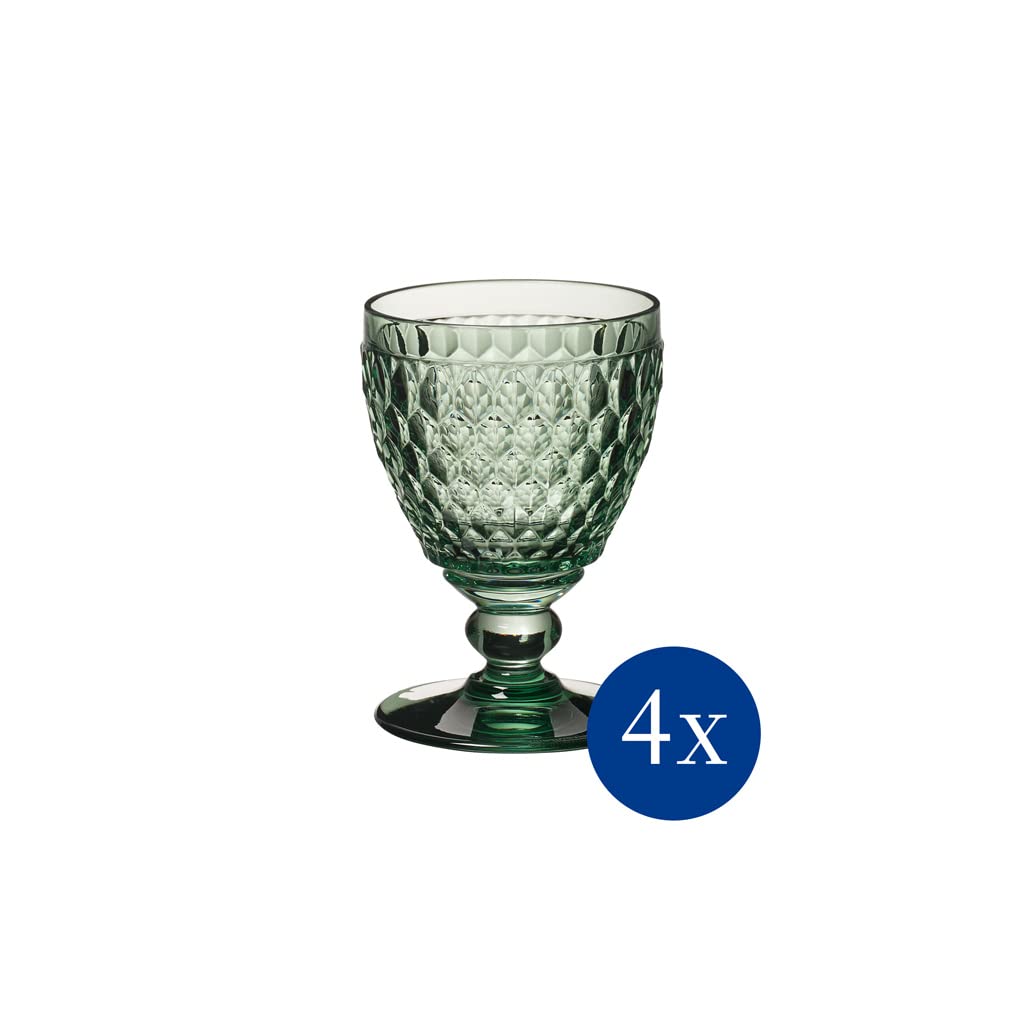 Villeroy & Boch Boston Coloured verre à vin blanc vert, 4 pièces