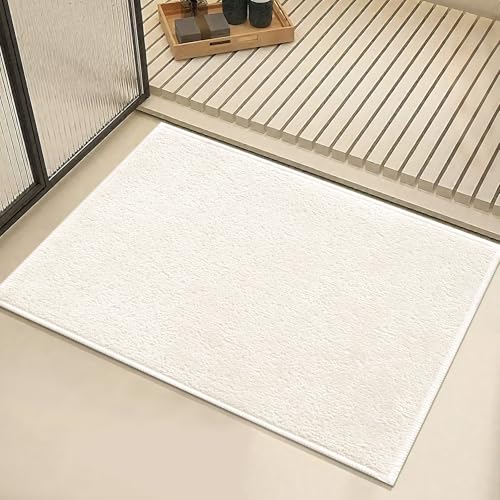 Bilimili Bath Mat-Non-Slip Bathroom Floor Mats-Absorbent Quick Dry Low Pile