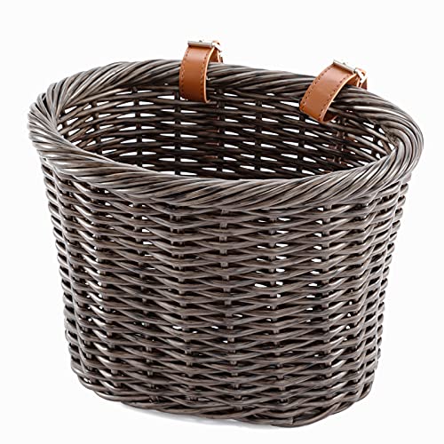 ZUKKA Handlebar Bicycle Basket - Front Handlebar Storage for Adults