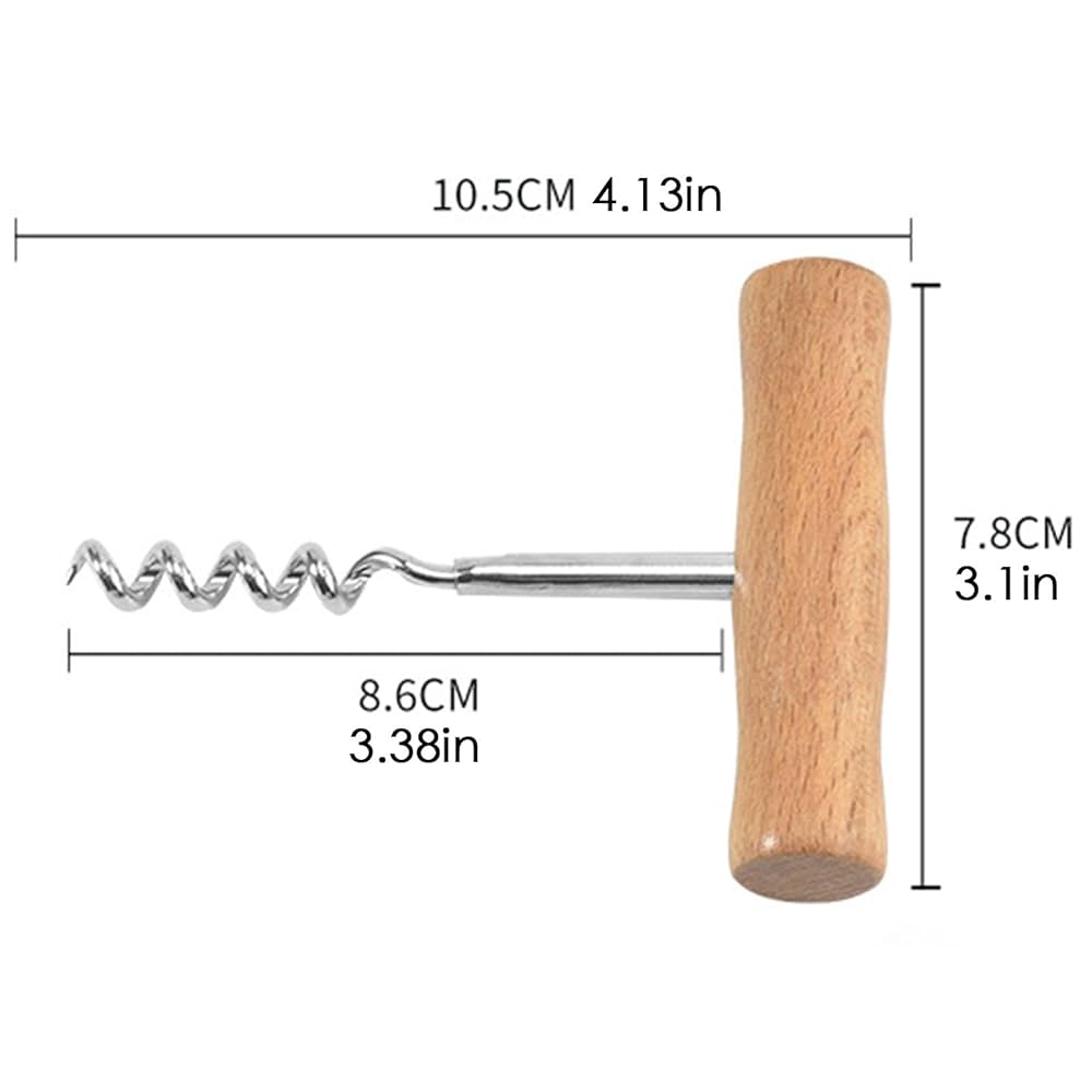 T字型金属ビンテージワインオープナー T字型金属ビンテージワインオープナー