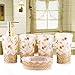 ZCXBHD Set da Bagno Vintage in Stile Europeo Composto da Cinque Pezzi Include Distributore di Sapone Portaspazzolino Bicchiere , Portasapone,B