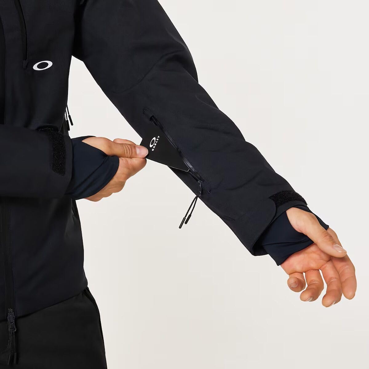 Oakley Mens Kendall Recycled Shell Jacket 2.0, Blackout, Medium - Image 3