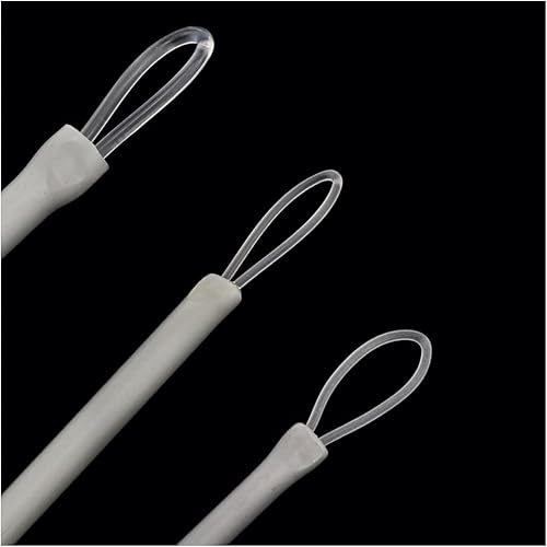 Miniatura 3 de AYLIFU 3 piezas de hilo de nylon de ojos grandes aguja de tejer hilo de lana aguja de tejer hilo aguja de coser herramienta de tejer (3 piezas)