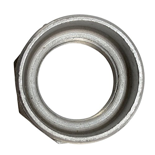 Male x Female Thread Reducer Bushing Pipe Fitting, Adapter, Stainless Steel SS 304 NPT (2\" Male x 1-1/4\" Female)