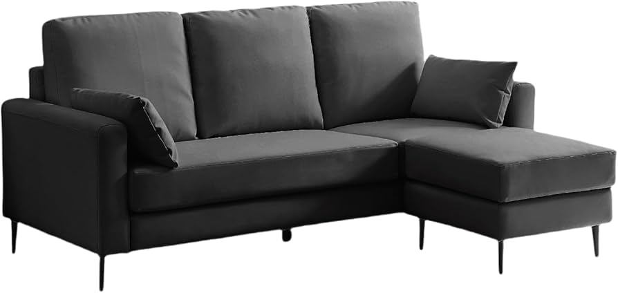 Amazon｜シュノーヴォ(SHUNOVO) 開梱設置付き カウチソファー 3人掛け