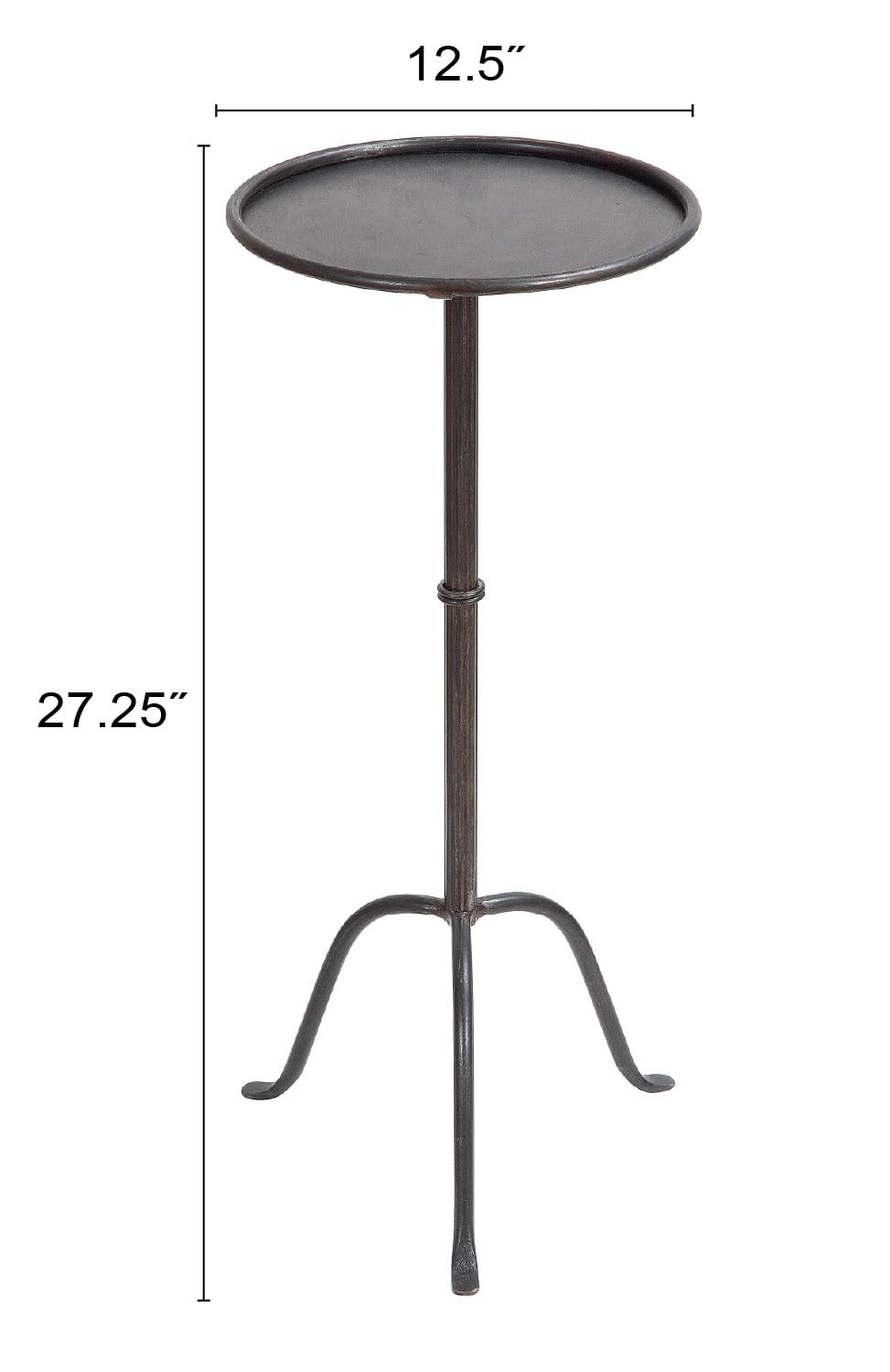 Creative Co-Op Metal Martini Table