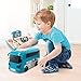 CUTE STONE Bus Car Toy, Kids Play Vehicle with Sound and Light, Simulation Steering Wheel, Musical School Bus Toy for Toddler, Educational Bus Driving Toy Gift for Toddlers Boys & Girls