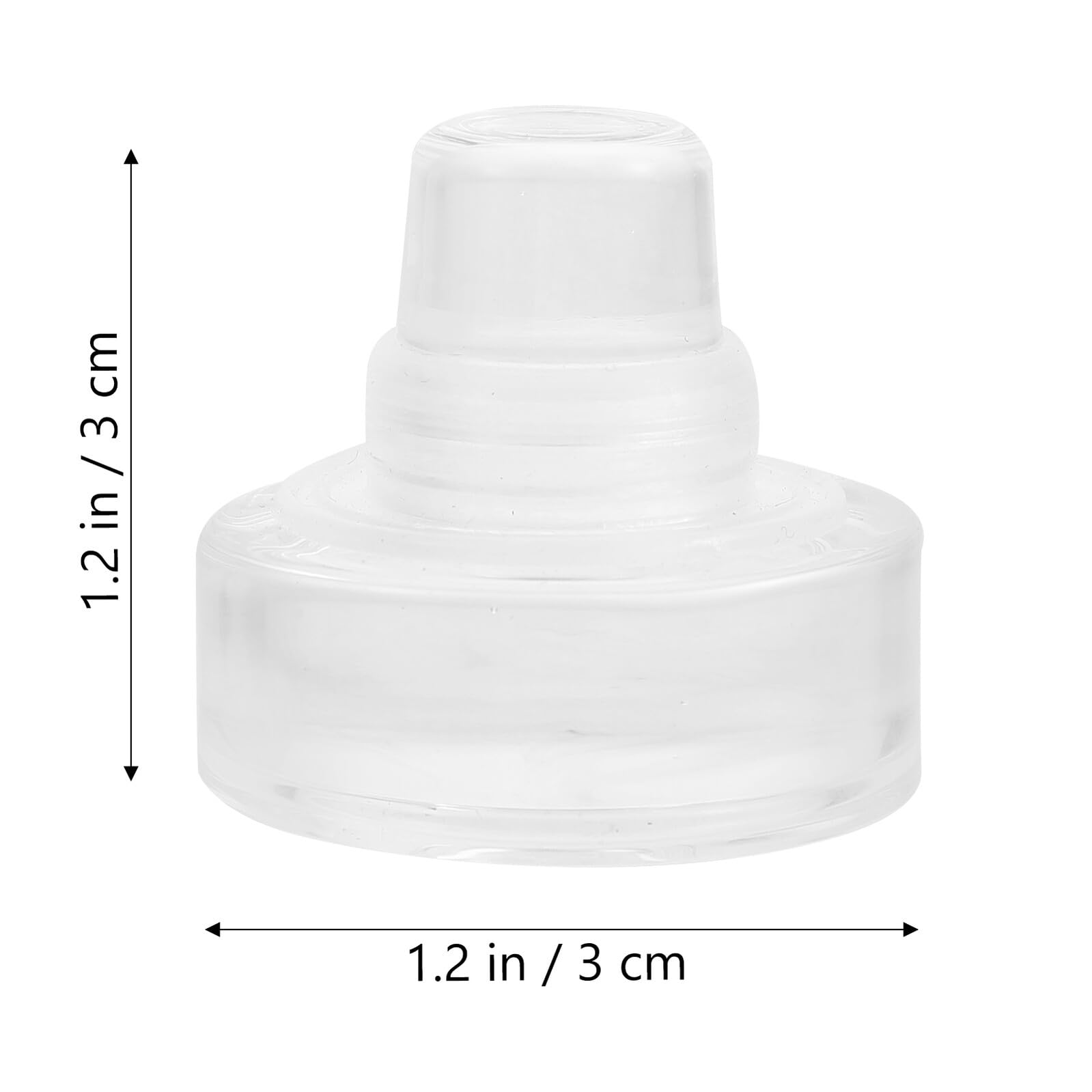 VOSAREA Tappo per Bottiglia di Vino Forma T in Vetro e Silicone Riutilizzabile 10 Pezzi per Mantenere Fresche Le Bevande a Casa