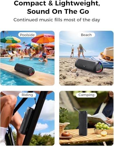 Bluetooth Speaker, 20W HD Sound, Portable Wireless, IPX5 Waterproof, Up to 24H photo 7