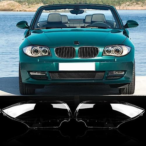 Coque de phare transparent pour BMW E87 E81 E82 E88 améliore la visibilité de nuit - 4
