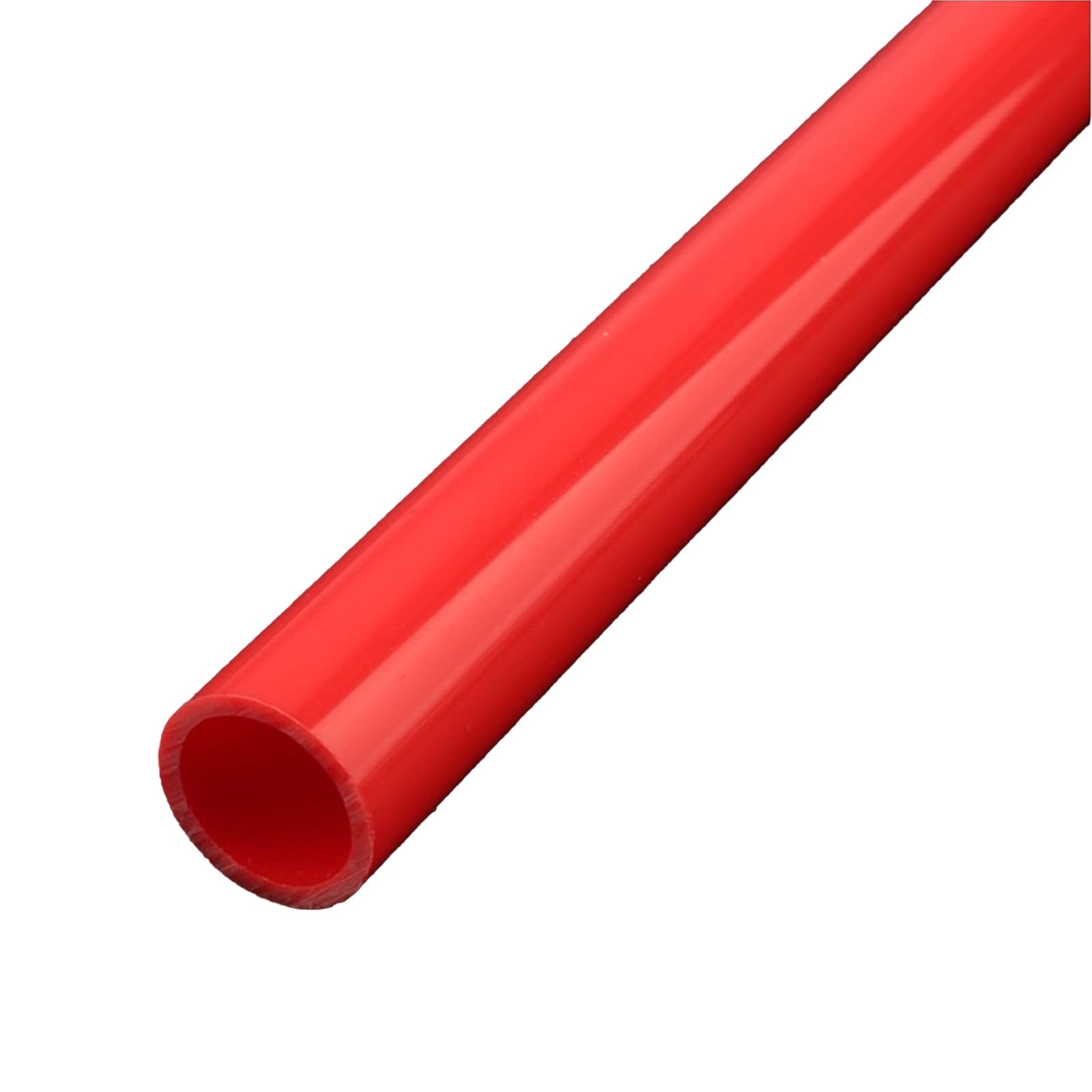 2 stücke Rohre 50 cm Rohr Rot PVC Rohr Wasser Versorgung Hause Bewässerung Aquarium PVC Rohr Aquarium Zubehör Rohr(Outer diameter 32mm)