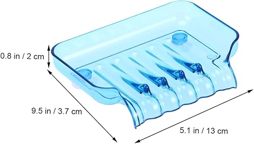 Miniatura 3 de Jabonera con ventosa para jabón de baño Jabonera para ducha Jabón Plato de succión Caja de jabón Contenedor de ventosa