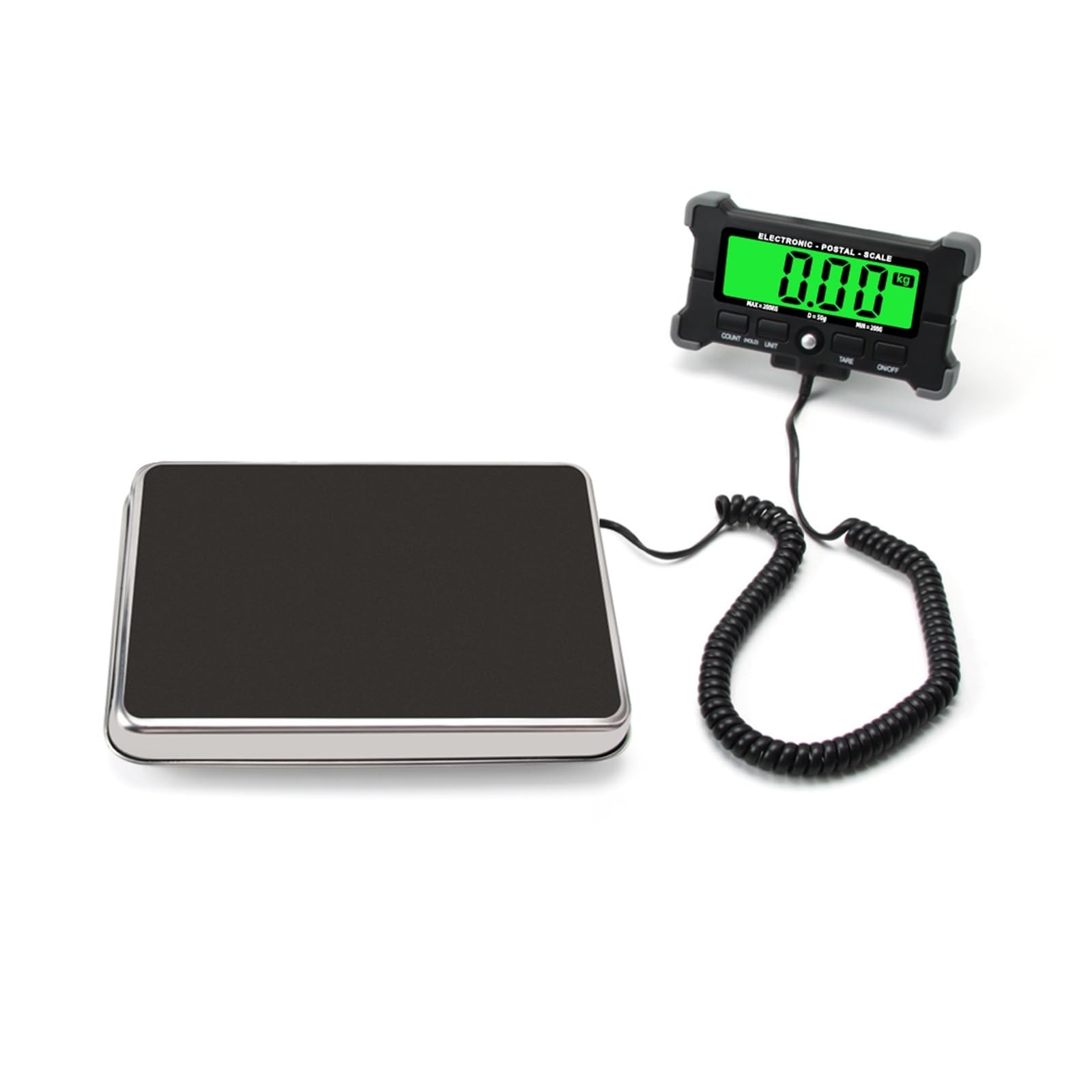 Bilance sospese, Bilancia elettronica da banco digitale in acciaio inossidabile 200 kg/0,05 kg, retroilluminata, ad alta precisione