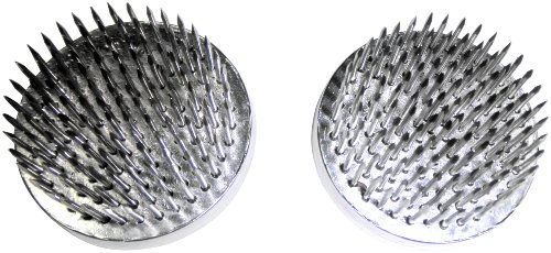 JWL HAWNKOA PRODUCTS Kenzan Ikebana Flower Arranger Holder Pin Frog (2) 50mm (1.97") Included