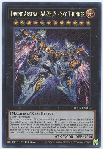 Divine Arsenal AA-Zeus - Sky Thunder - BLMR-EN084 - Secret Rare - 1ª edición