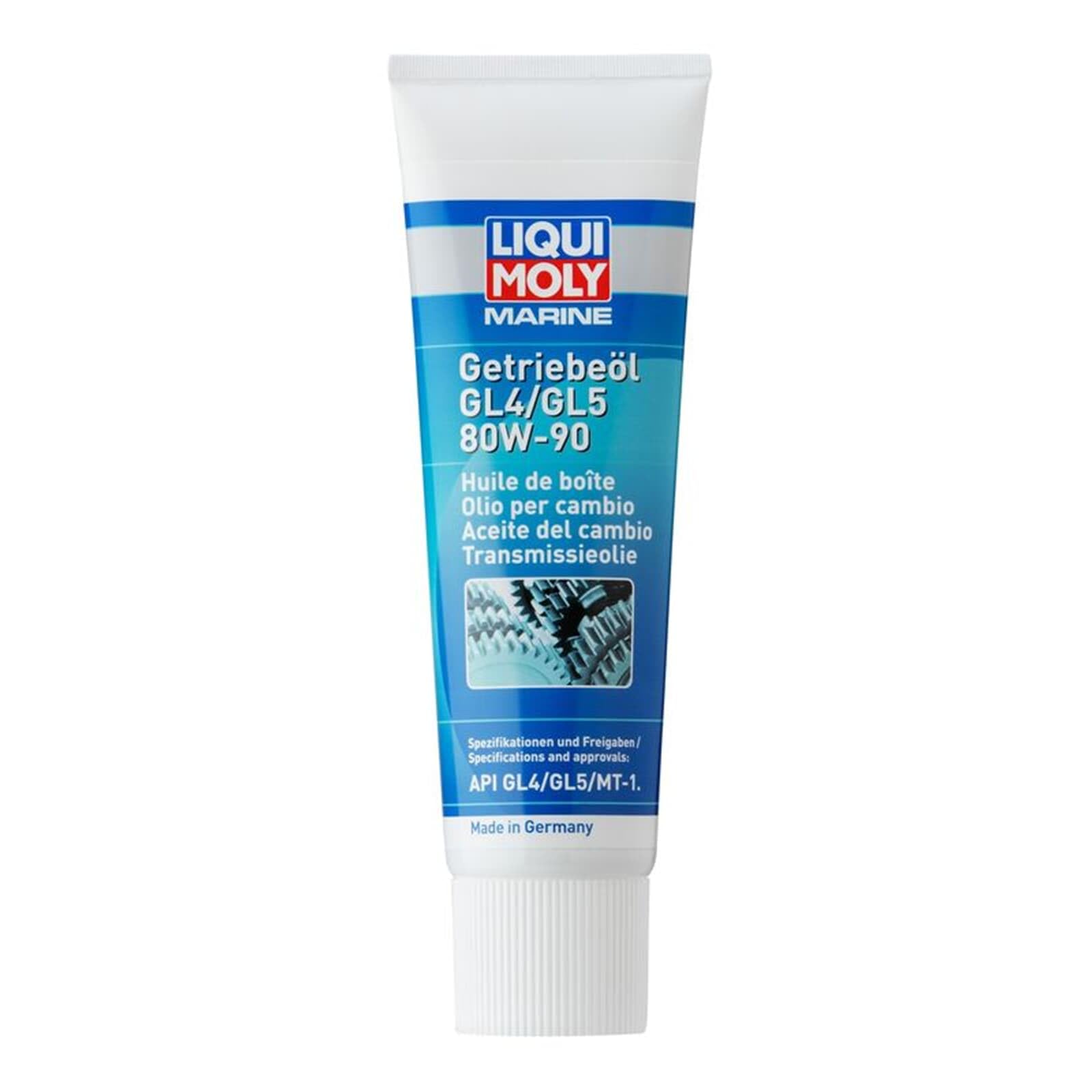 LIQUI MOLY Marine Huile de boîte GL4/GL5 80W-90, 250 ml, Huile de vitesse de démarrage, SKU: 25030