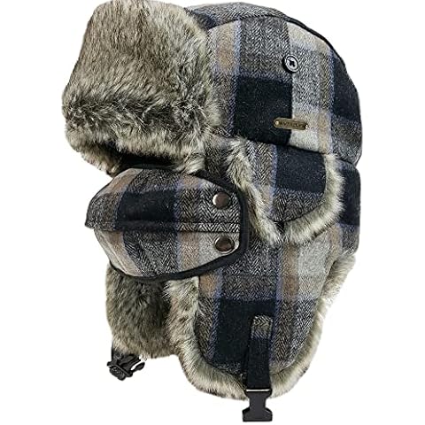 NORTH CLIFF Unisex Winter Trapper Hat Cover