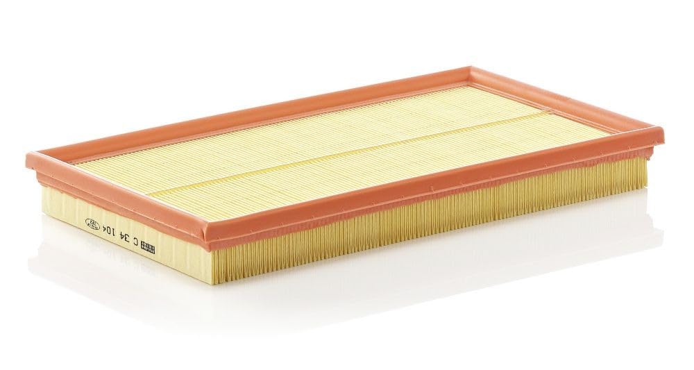 MANN-FILTER C 34 104 Filtro Aria Auto - Qualità Primo Equipaggiamento, Dimensioni 336x190x38 Mm