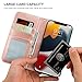Bocasal for iPhone 13 Pro Wallet Case Compatible with MagSafe Wireless Charging, RFID Blocking Magnetic Leather Case with Card Slots Holder Kickstand Detachable Wrist Strap 6.1 Inch (Rose Gold)