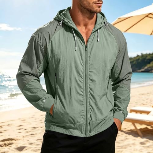 Chaqueta ligera para ciclismo con protección solar UV hombre miniatura 6