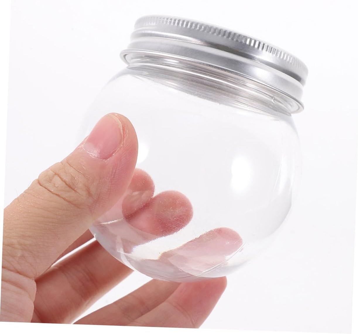 MAGICLULU 30pcs Globe Candy Jars Lids Candy and Cookie Jar Bottles Caps Wedding Favor Boxes Containers